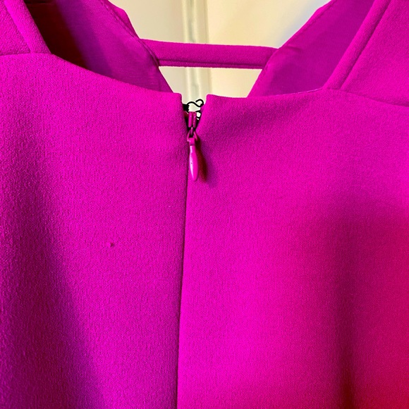 ABS Collection Magenta Maxi Dress Size 16 - Picture 4 of 6